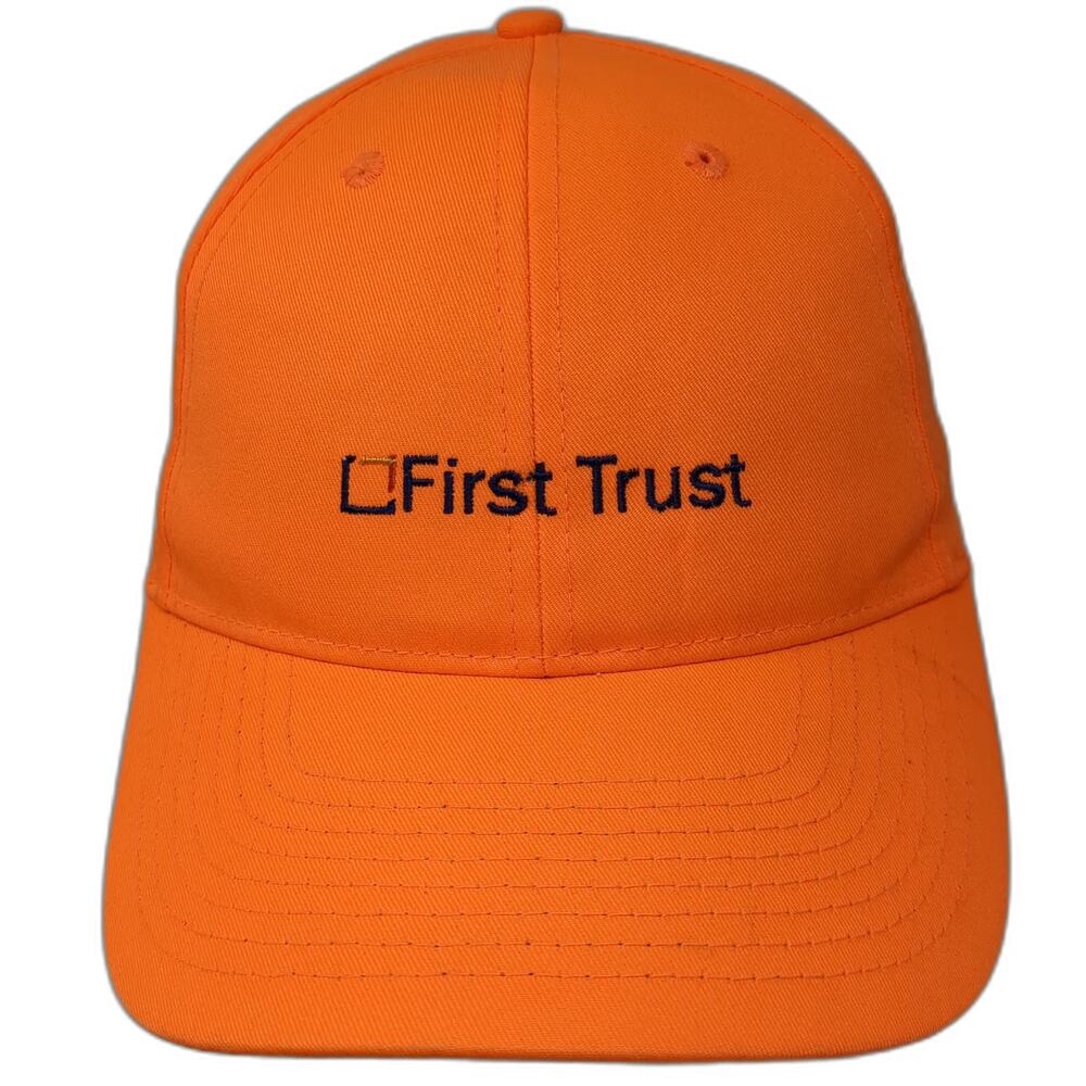 Kati Baseball Cap Orange One Size First Trust Financial Bank High Vis Hat